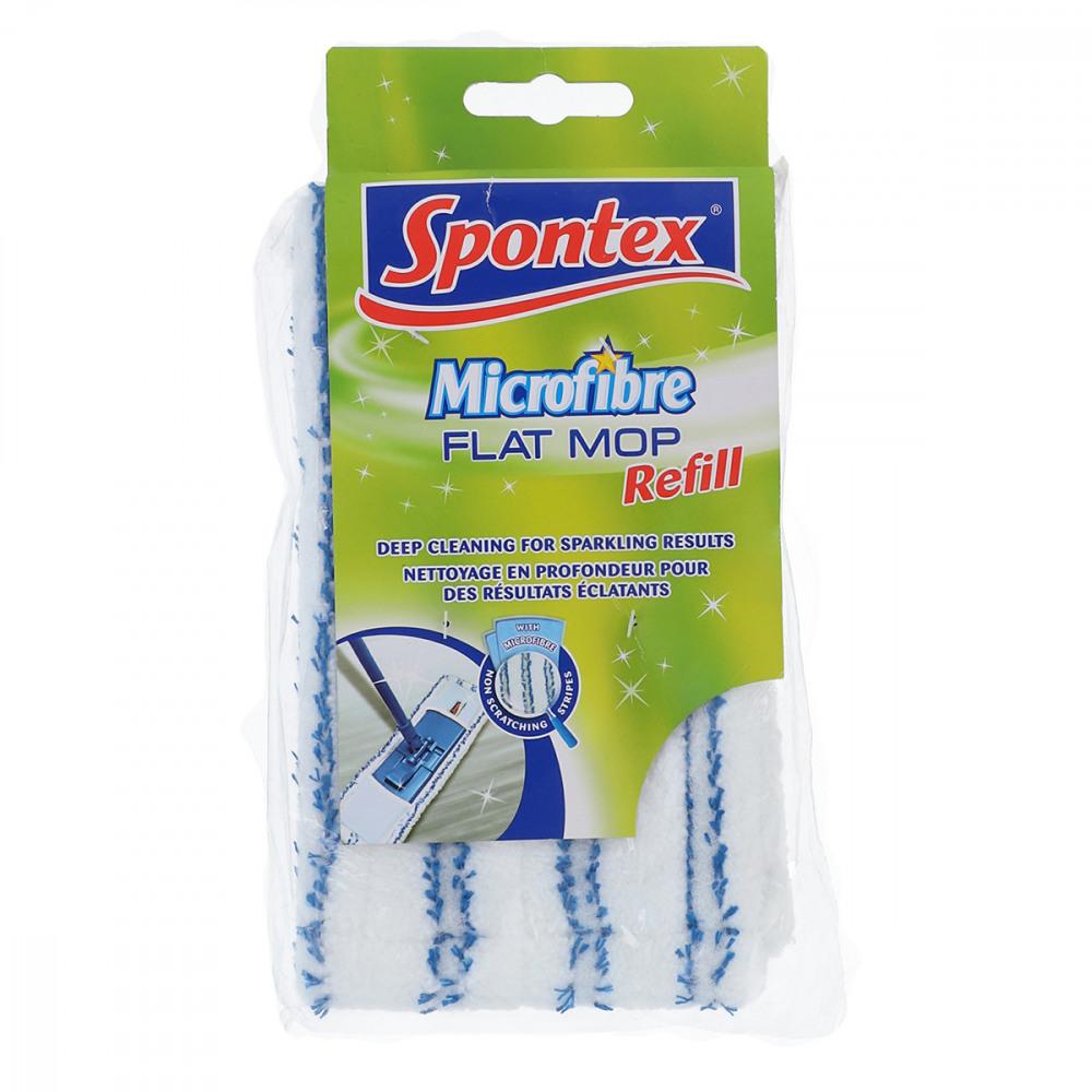 SPONTEX MOP MICROFIBRE FLAT REFILL PC Default Title - MamasJan Grocery Nonfood