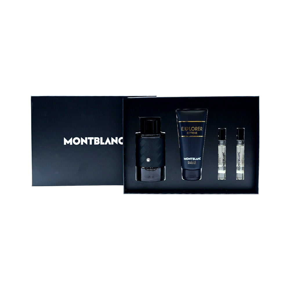 MONT BLANC EXPLORER EXTREME FOR MEN 4PC GIFT SET Default Title - MamasJan Perfume