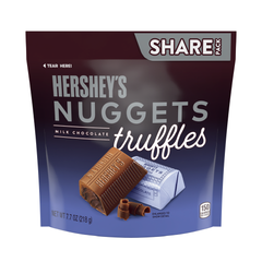 HERSHEYS NUGGETS MILK CHOCOLATE POUCH 218 GM Default Title - MamasJan Grocery Food