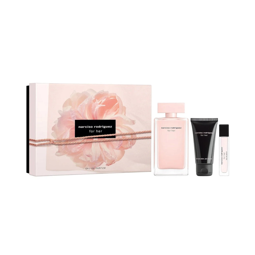 NARCISO RODIGUEZ INTENSE FOR HER 3PCS GIFT SET Default Title - MamasJan Perfume