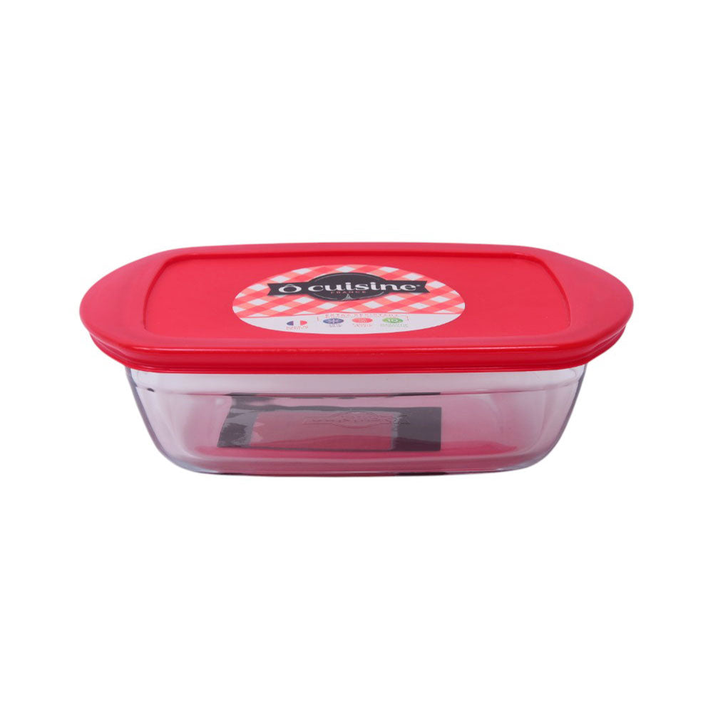 DISH OCUISINE RECTANGULAR WITH LID 215PC00/1046B Default Title - MamasJan Crockery