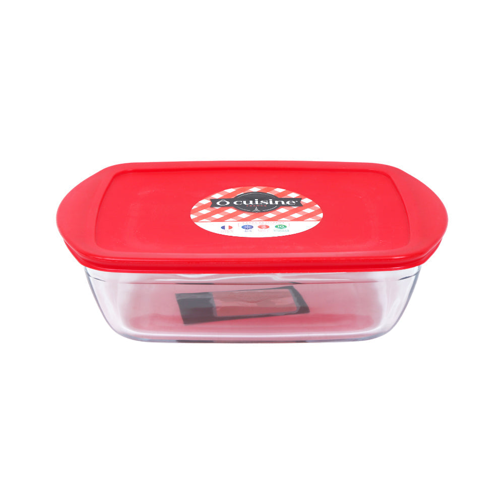 DISH OCUISINE RECTANGULAR WITH LID 216PC00/1045A Default Title - MamasJan Crockery