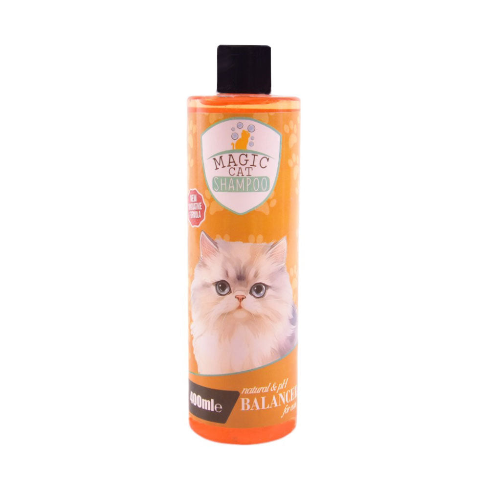 MAGIC CAT SHAMPOO NATURAL & PH BALANCED 400 ML Default Title - MamasJan Grocery Nonfood