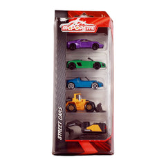 2053166 MAJORETTE STREET CARS 5PC DINKEY SET D Default Title - MamasJan Toys