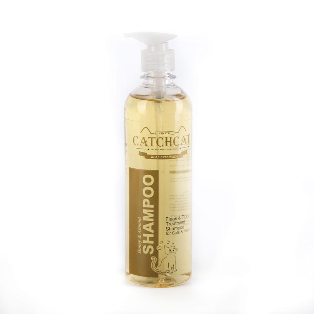 CATCHCAT REAL FRESH SHAMPOO HONEY & ALMOND 500 ML Default Title - MamasJan Grocery Nonfood