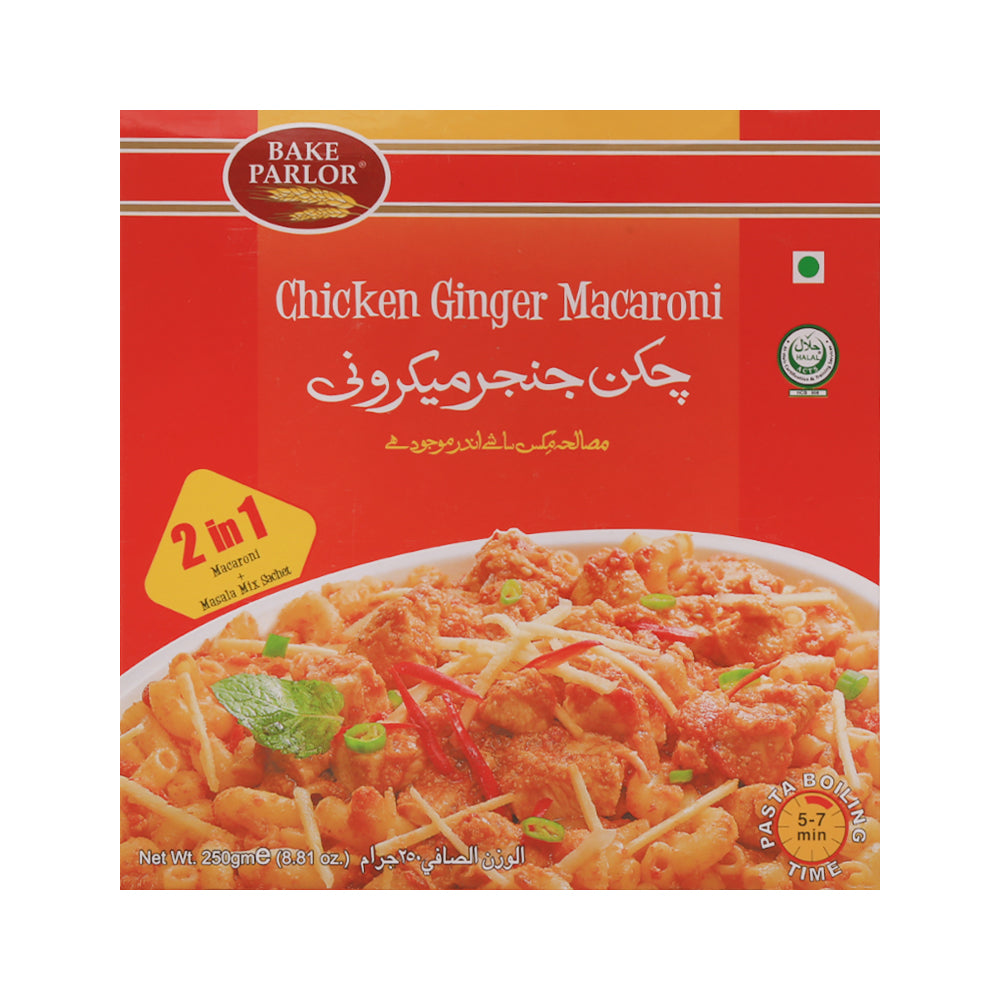 BAKE PARLOR CHICKEN GINGER MACARONI 2 IN 1 250 GM Default Title - MamasJan GroceryFoods