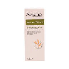 AVEENO MOISTURISING CREAM FOR DRY & SENSITIVE SKIN 100 ML Default Title - MamasJan skincare