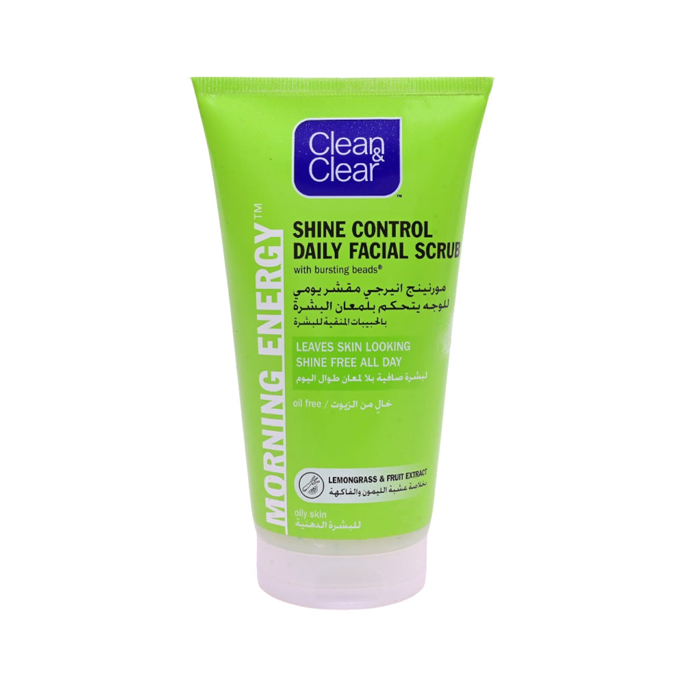 CLEAN & CLEAR SHINE CONTROL SCRUB 150 ML Default Title - MamasJan skincare