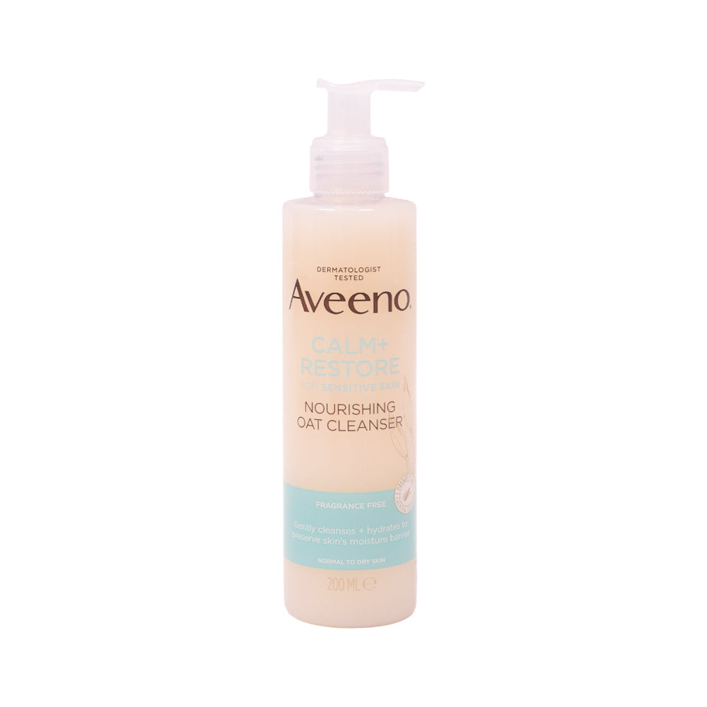AVEENO CLEANSER CALM+ RESTORE NOURISHING OAT 200 ML Default Title - MamasJan skincare