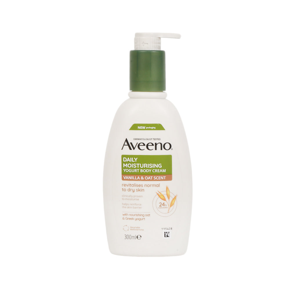 AVEENO LOTION DAILY MOISTURISING VANILLA & OAT SCENT 300 ML Default Title - MamasJan skincare