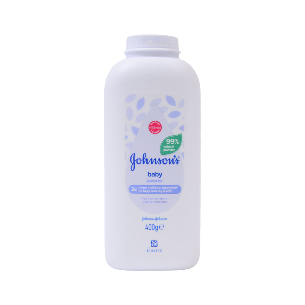 JOHNSON BABY POWDER MOISTURE 400 GM Default Title - MamasJan Grocery Nonfood