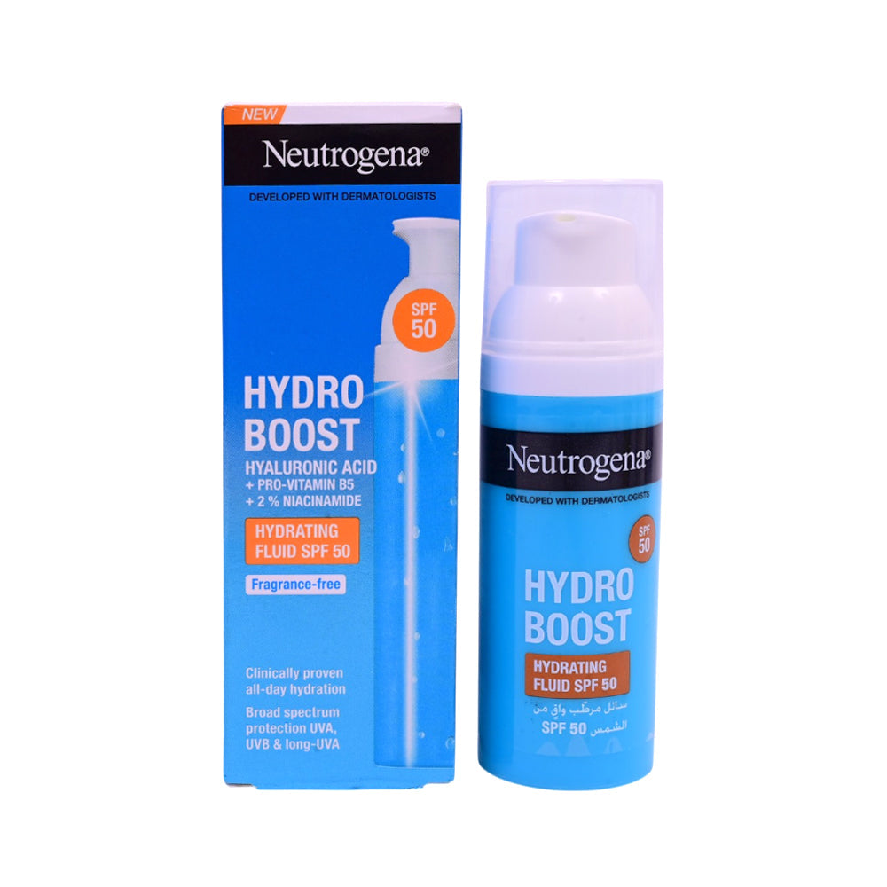 NEUTROGENA HYDRO BOOST HYDRATING FLUID SPF50 50ML Default Title - MamasJan skincare