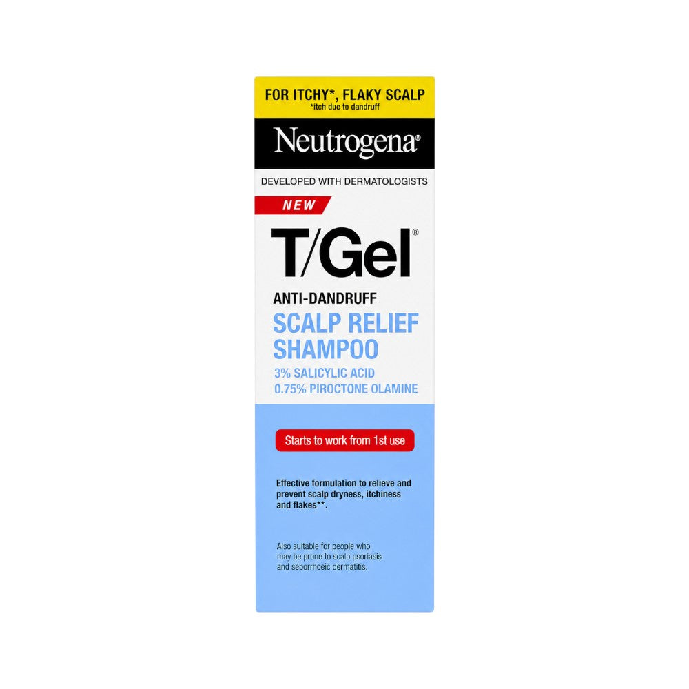 NEUTROGENA T/GEL SHAMPOO ANTI DANDRUFF SCALP RELIEF 150 ML Default Title - MamasJan haircare