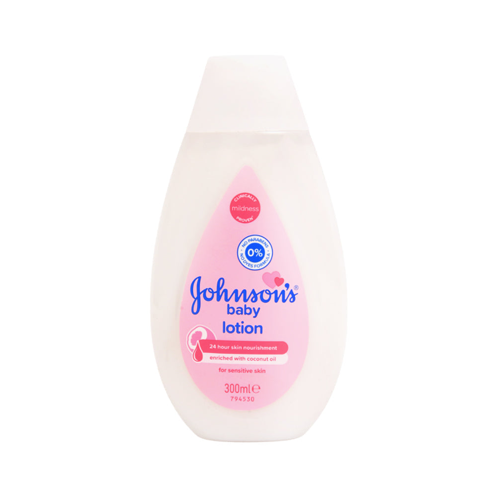 JOHNSONS BABY LOTION COCONUT OIL SENSITIVE SKIN 300 ML Default Title - MamasJan Grocery Nonfood