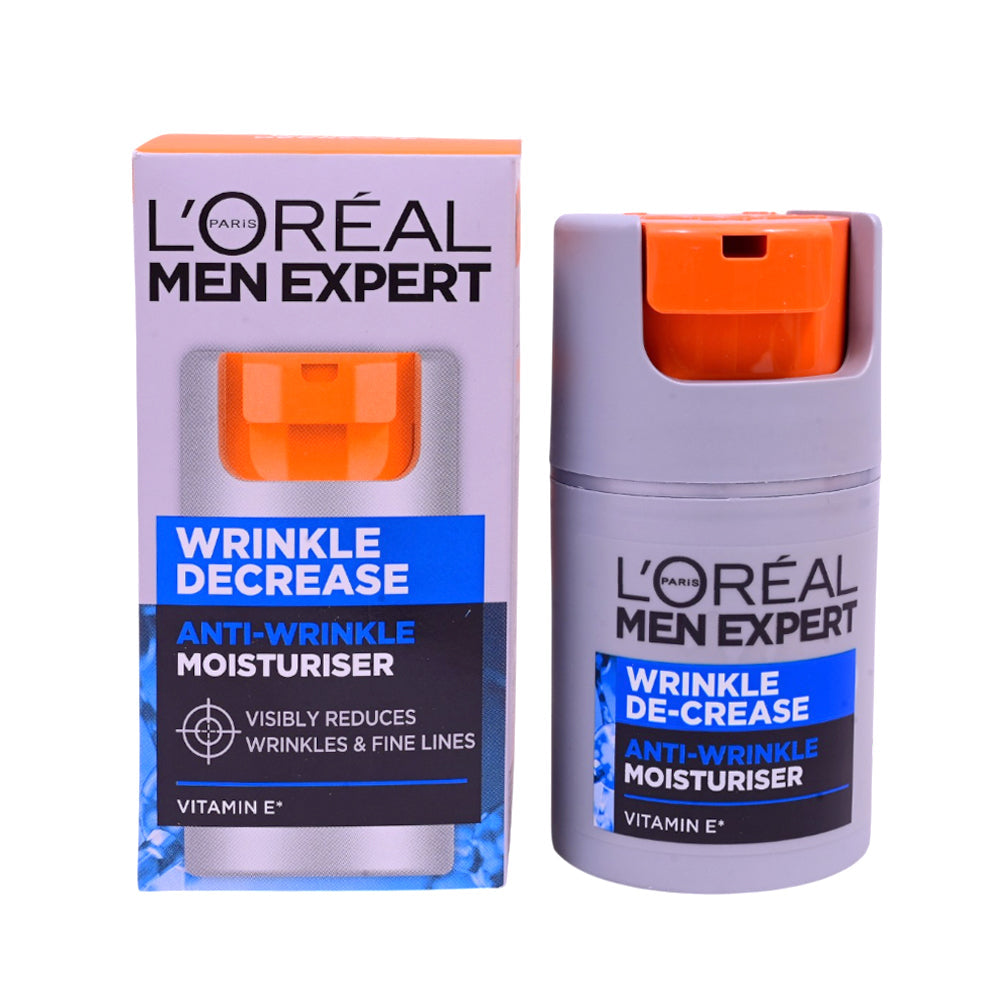 LOREAL MEN ANTI-WRINKL VITAMIN-E MOISTURISER 50ML Default Title - MamasJan skincare