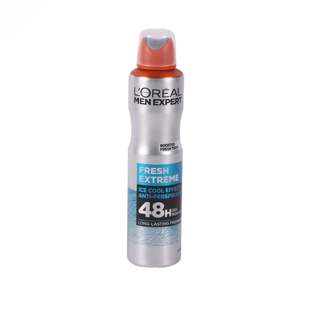 LOREAL MEN EXPERT DEODORANT FRESH EXTREME 250 ML BASIC Default Title - MamasJan Grocery Nonfood