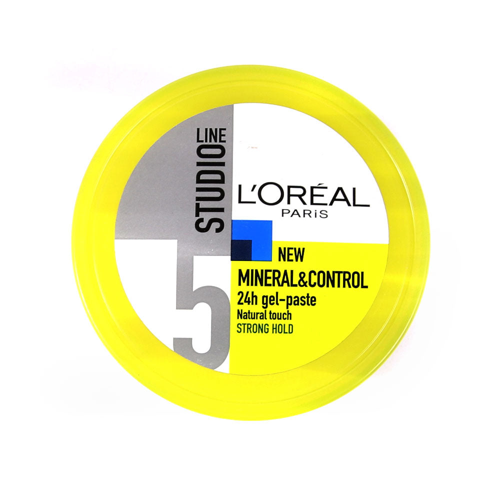 LOREAL STUDIO HAIR GEL MINERAL & CONTROL STRONG 150 ML Default Title - MamasJan s