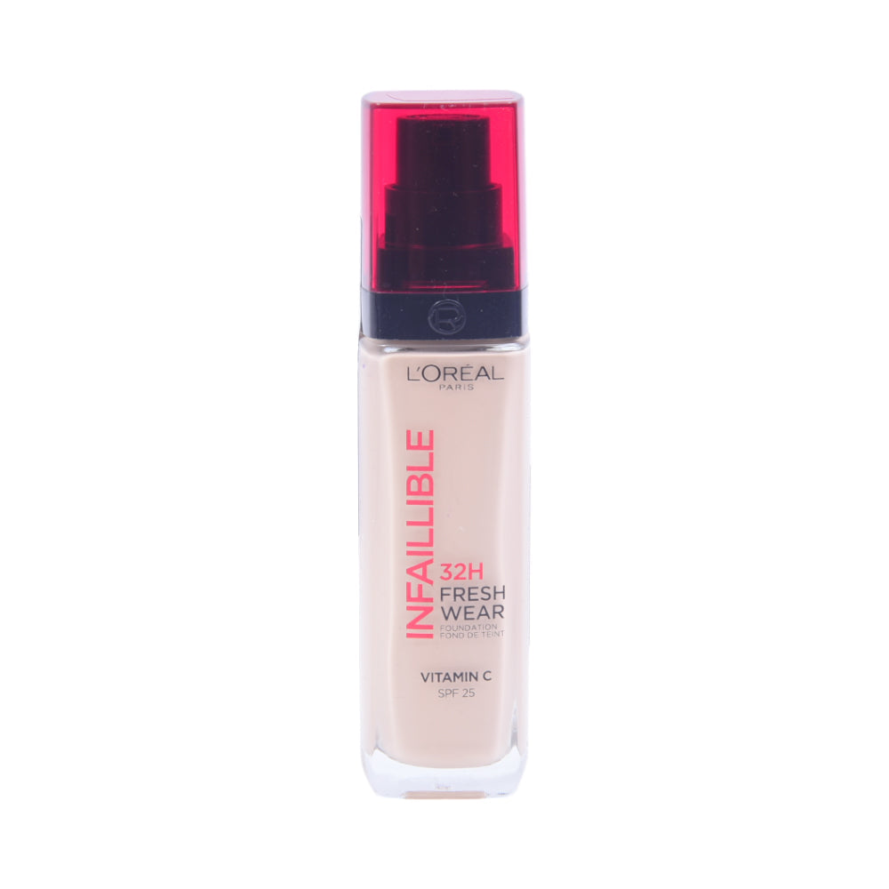 LOREAL INFALLIBLE 24H FRESH WEAR FOUNDATION 15 PORCELAINE 30 Default Title - MamasJan Makeup