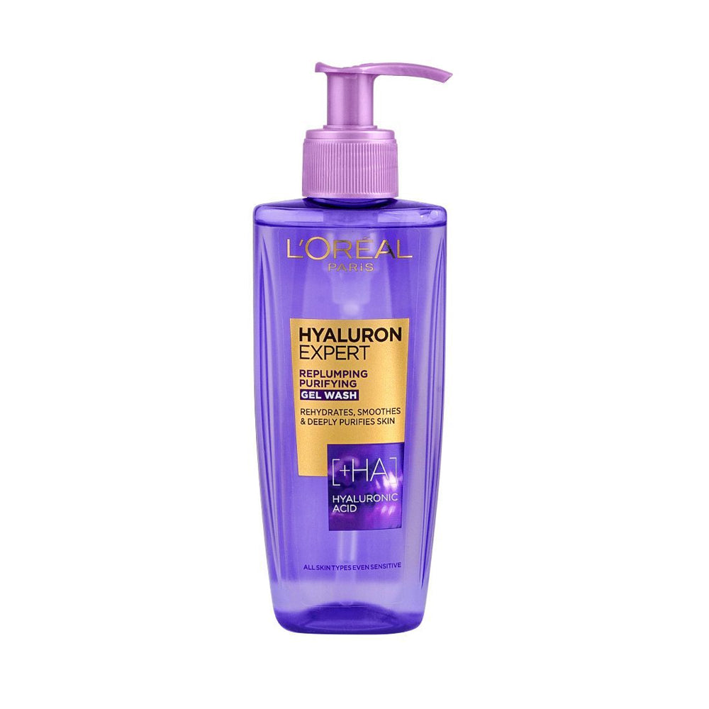 LOREAL HYALLURON EXPERT REPLUMPING GEL WASH 200ML Default Title - MamasJan skincare