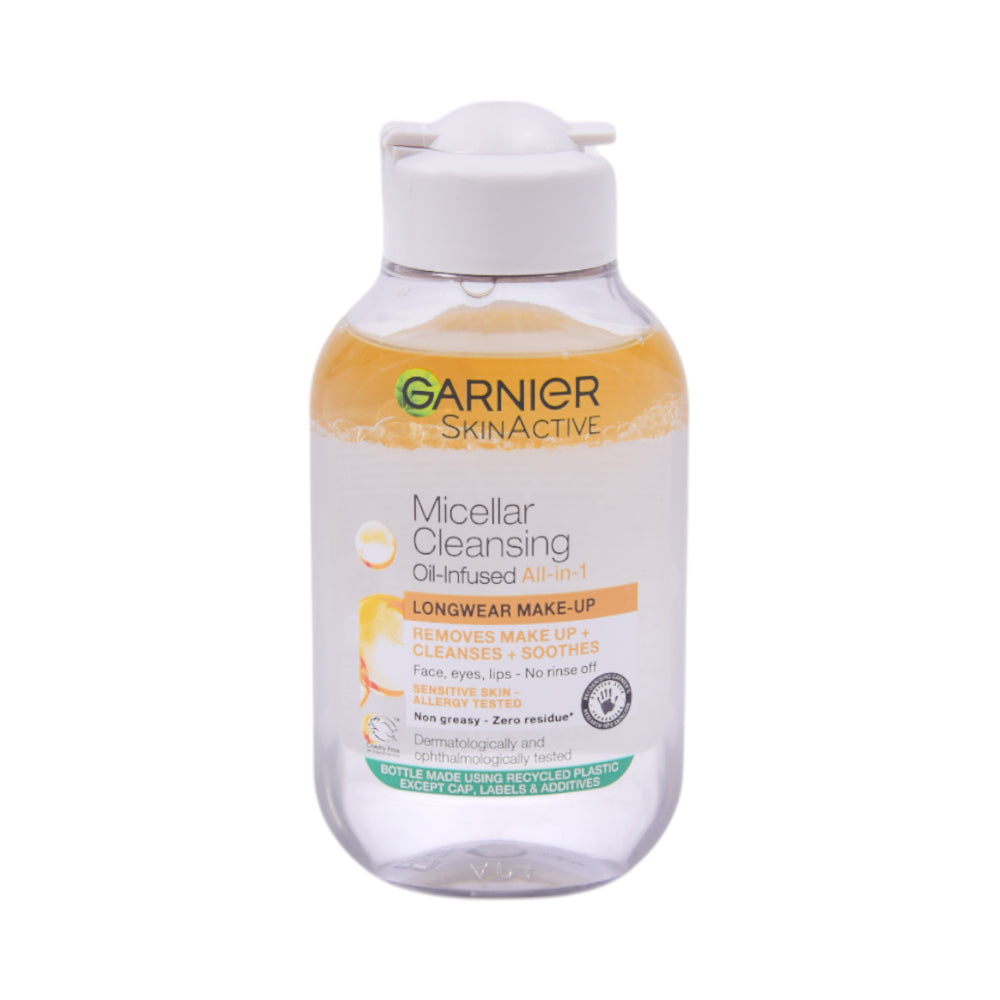 GARNIER SKIN ACTIVE MICELLAR WATER OIL INFUSED 100ML Default Title - MamasJan skincare