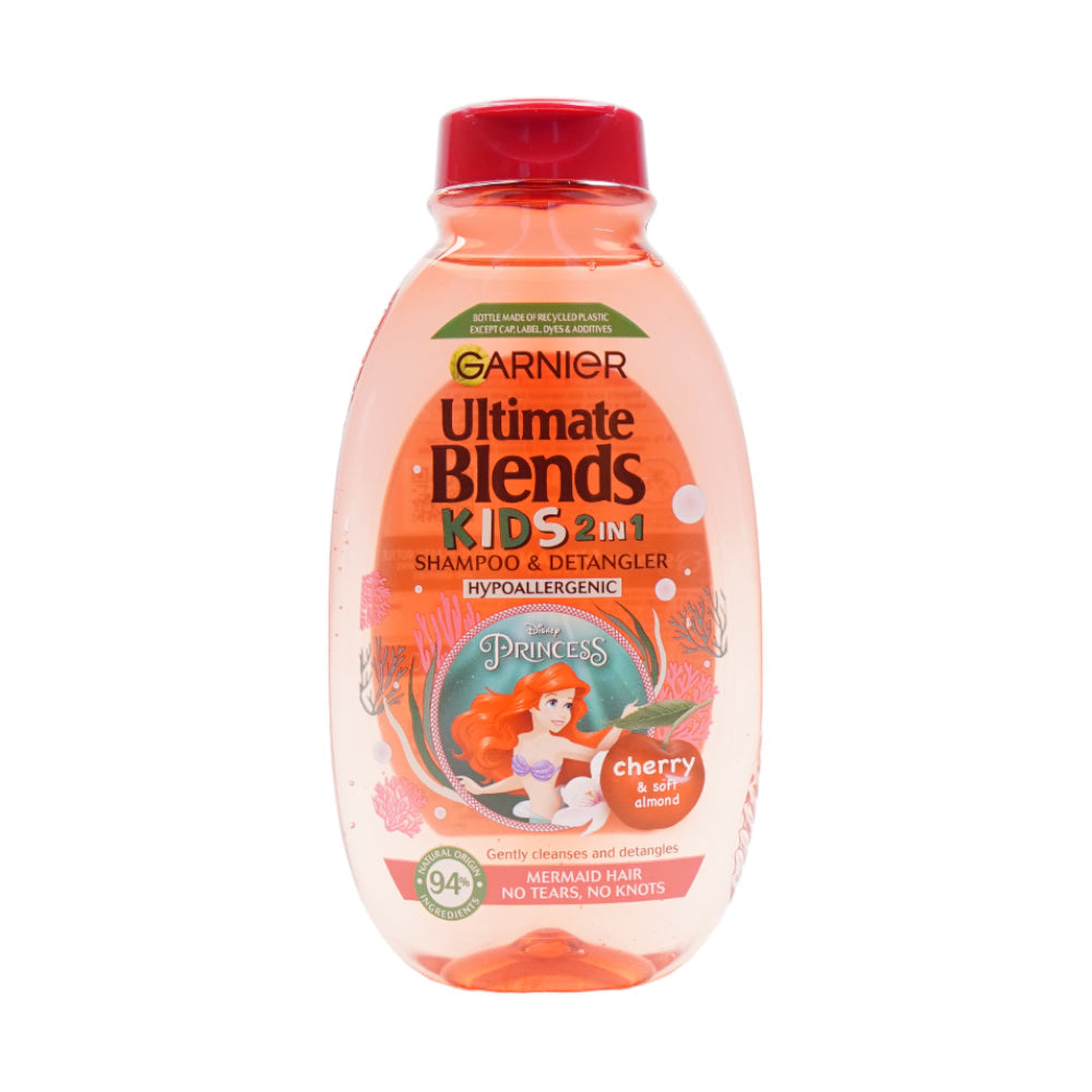 GARNIER SHAMPOO ULTIMATE BLENDS KID 2IN1 PRINCESS CHERRY 250 Default Title - MamasJan Grocery Nonfood