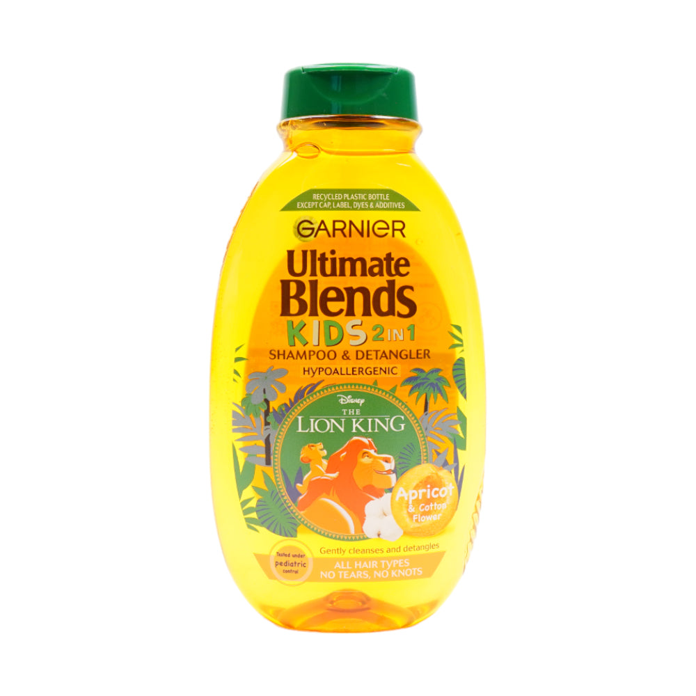 GARNIER SHAMPOO ULTIMATE BLENDS KID 2IN1 APRICOT 250 ML Default Title - MamasJan Grocery Nonfood