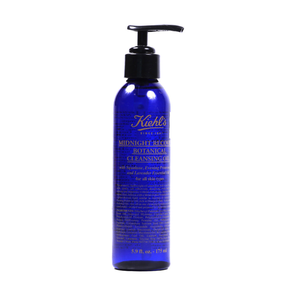 KIEHLS MIDNIGHT RECOVERY BOTANICAL CLEANSING OIL WITH SQUALA Default Title - MamasJan Makeup