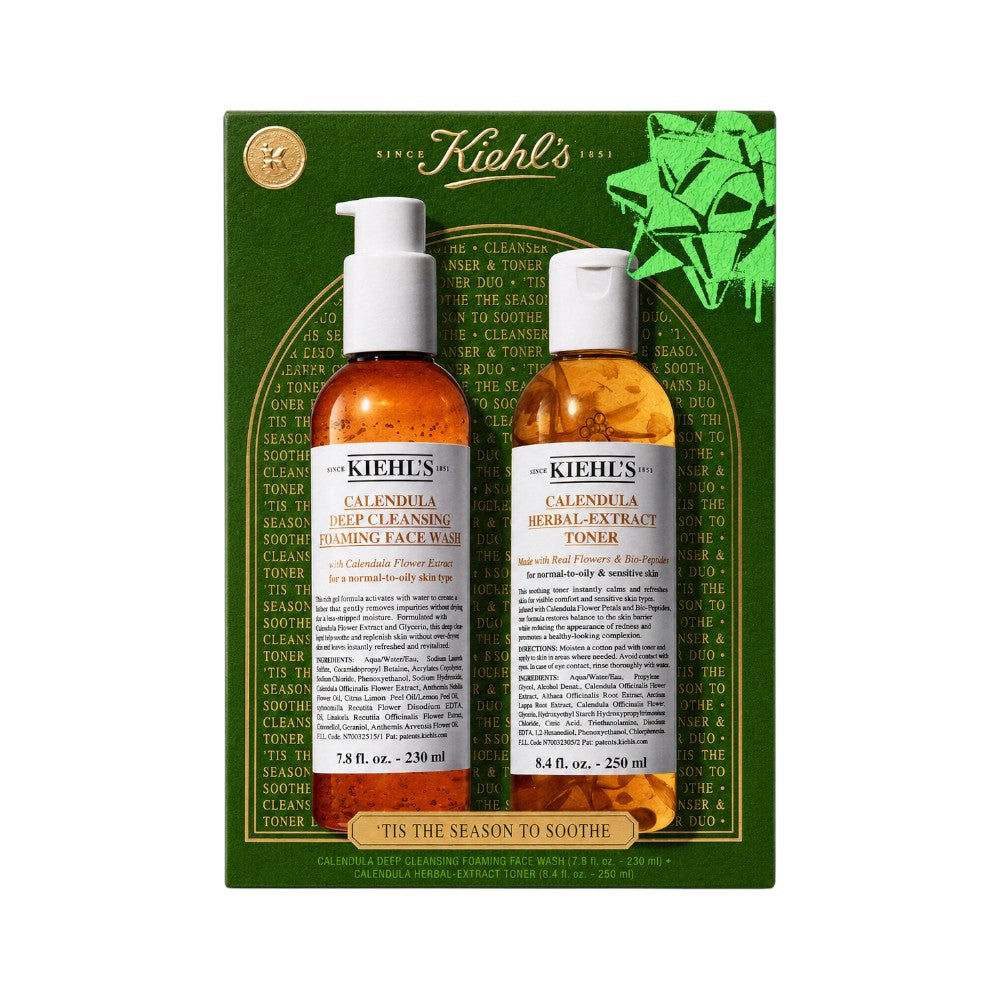 KIEHLS CALENDULA DUO SET TONER+FACE WASH 250/230ML Default Title - MamasJan skincare