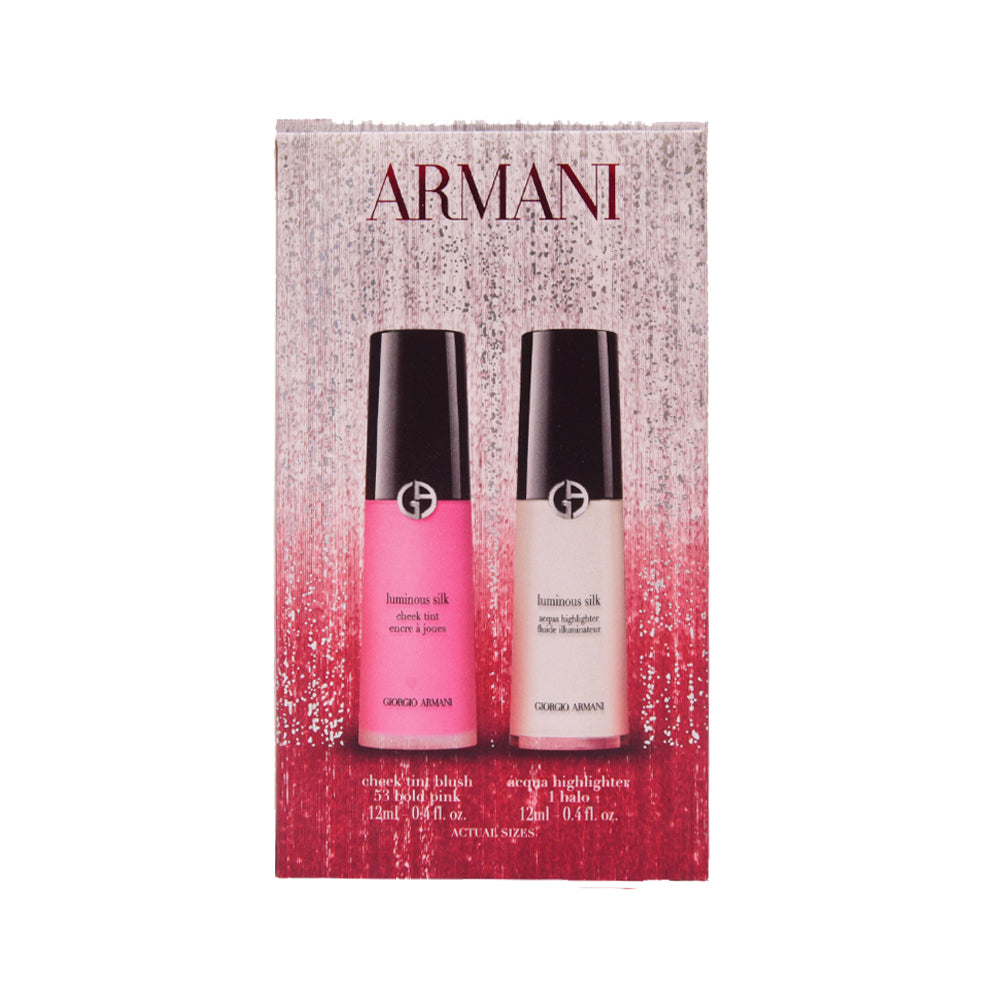 ARMANI GLOWING CHEEK DUO Default Title - MamasJan Makeup