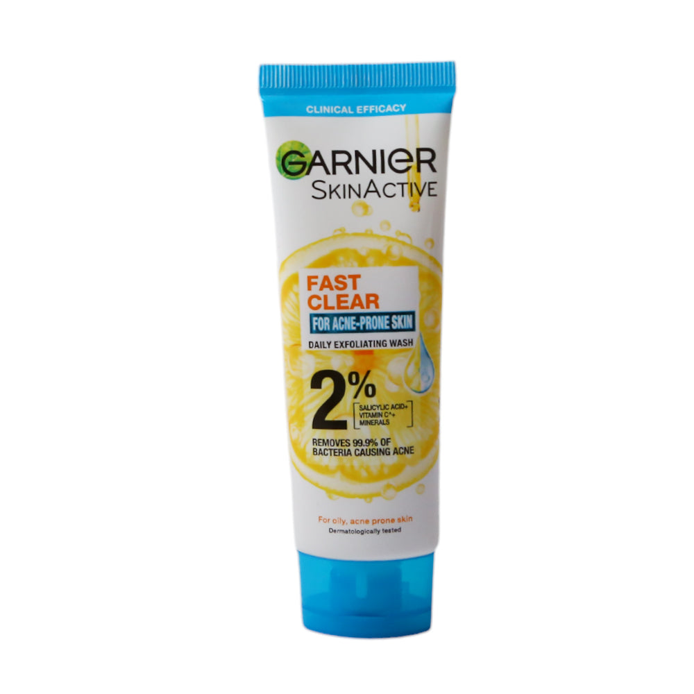 GARNIER SKIN ACTIVE FAST CLEAR FACE WASH 50ML Default Title - MamasJan skincare