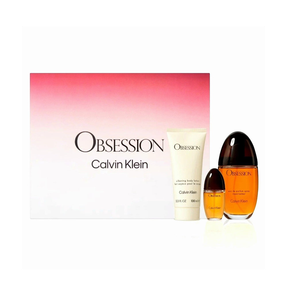 CALVIN KLEIN OBSESSED FOR WOMEN 3PC GIFT SET Default Title - MamasJan Perfume