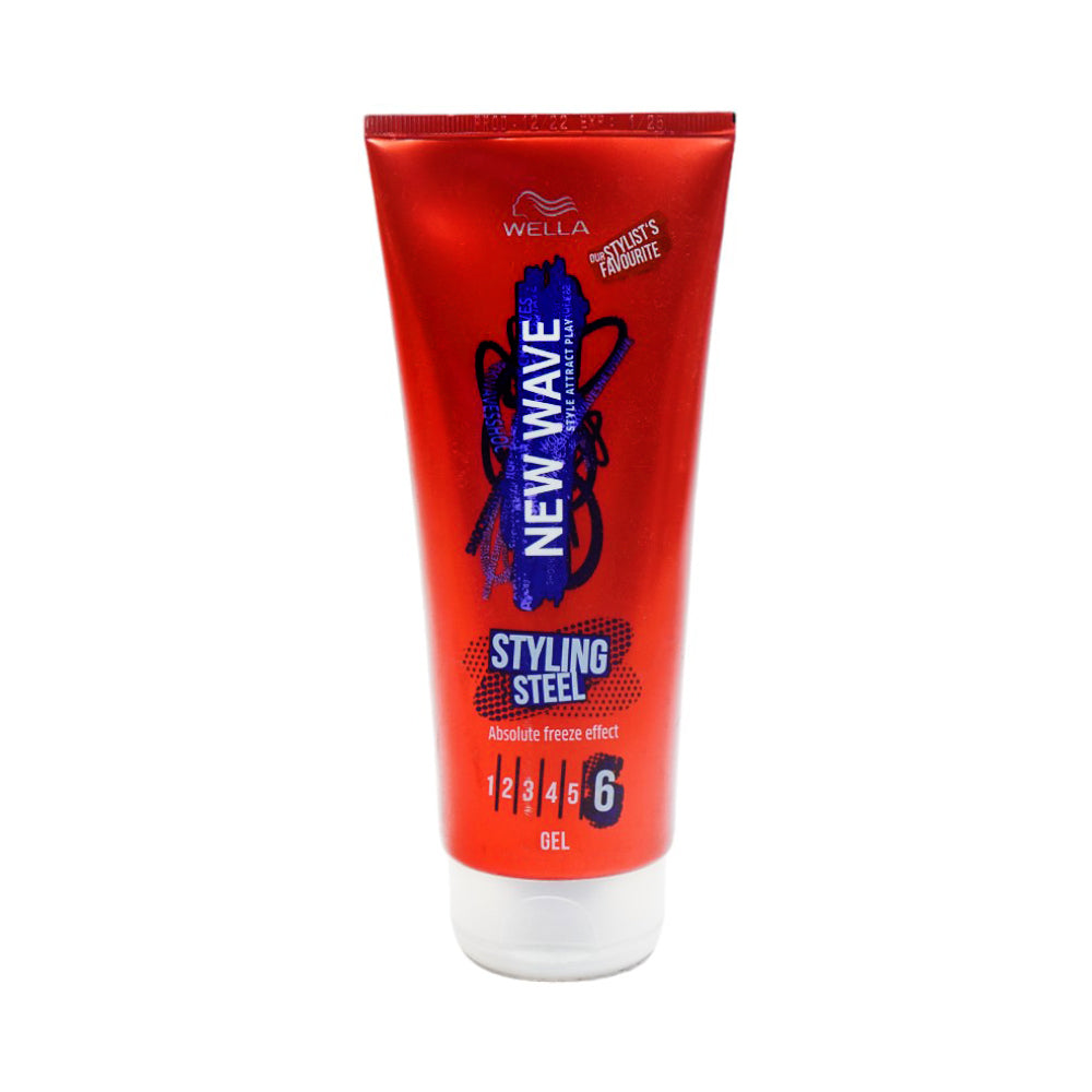 WELLA GEL NEW WAVE STYLING STEEL 06 GEL 200ML Default Title - MamasJan haircare