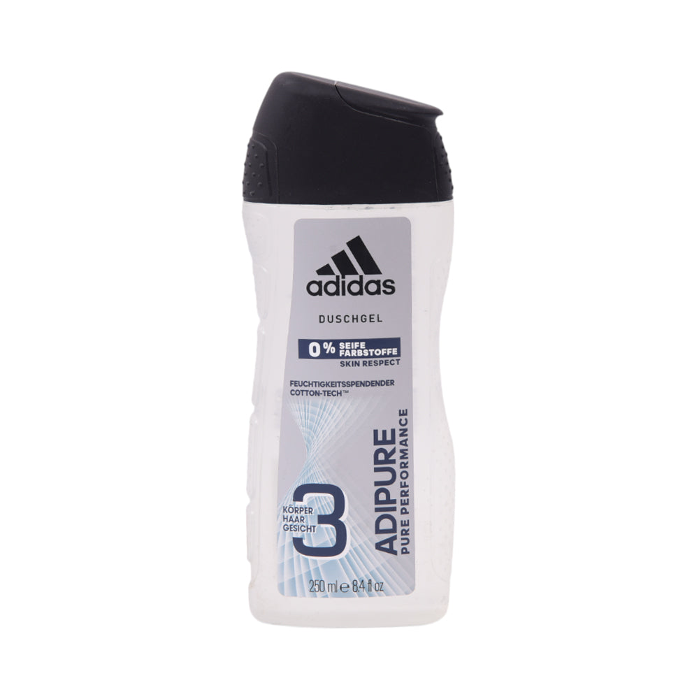 ADIDAS SHOWER GEL ADIPURE MOISTURISING COTTON TOUCH 250 ML Default Title - MamasJan Grocery Nonfood