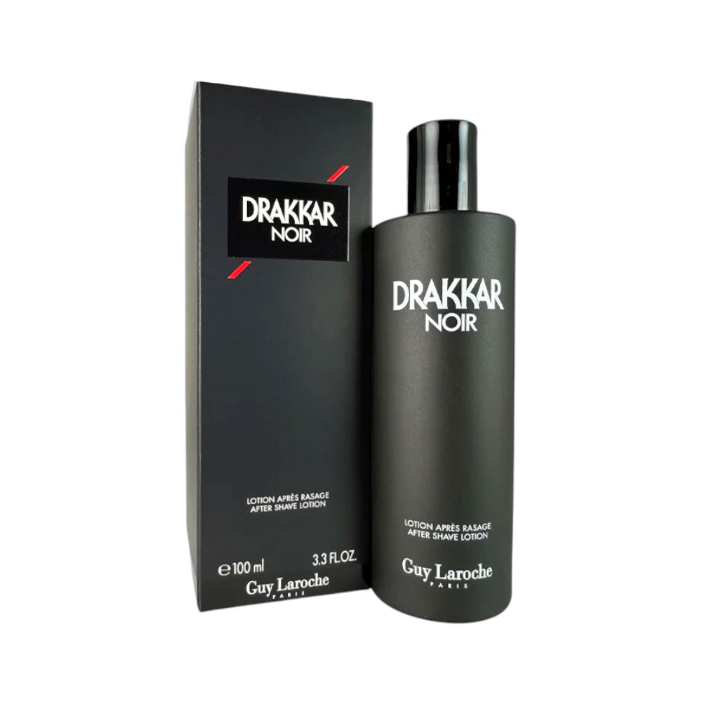 GUY LAROCHE DRAKKAR NOIR FOR MEN AFTERSHAVE LOTION 100ML Default Title - MamasJan Perfume