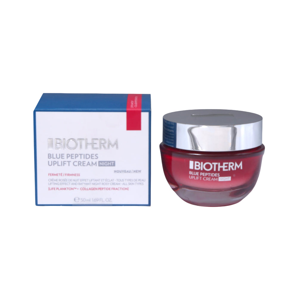 BIOTHERM BLUE PEPTIDES UPLIFT FIRMING NIGHT CREAM 50ML Default Title - MamasJan Makeup