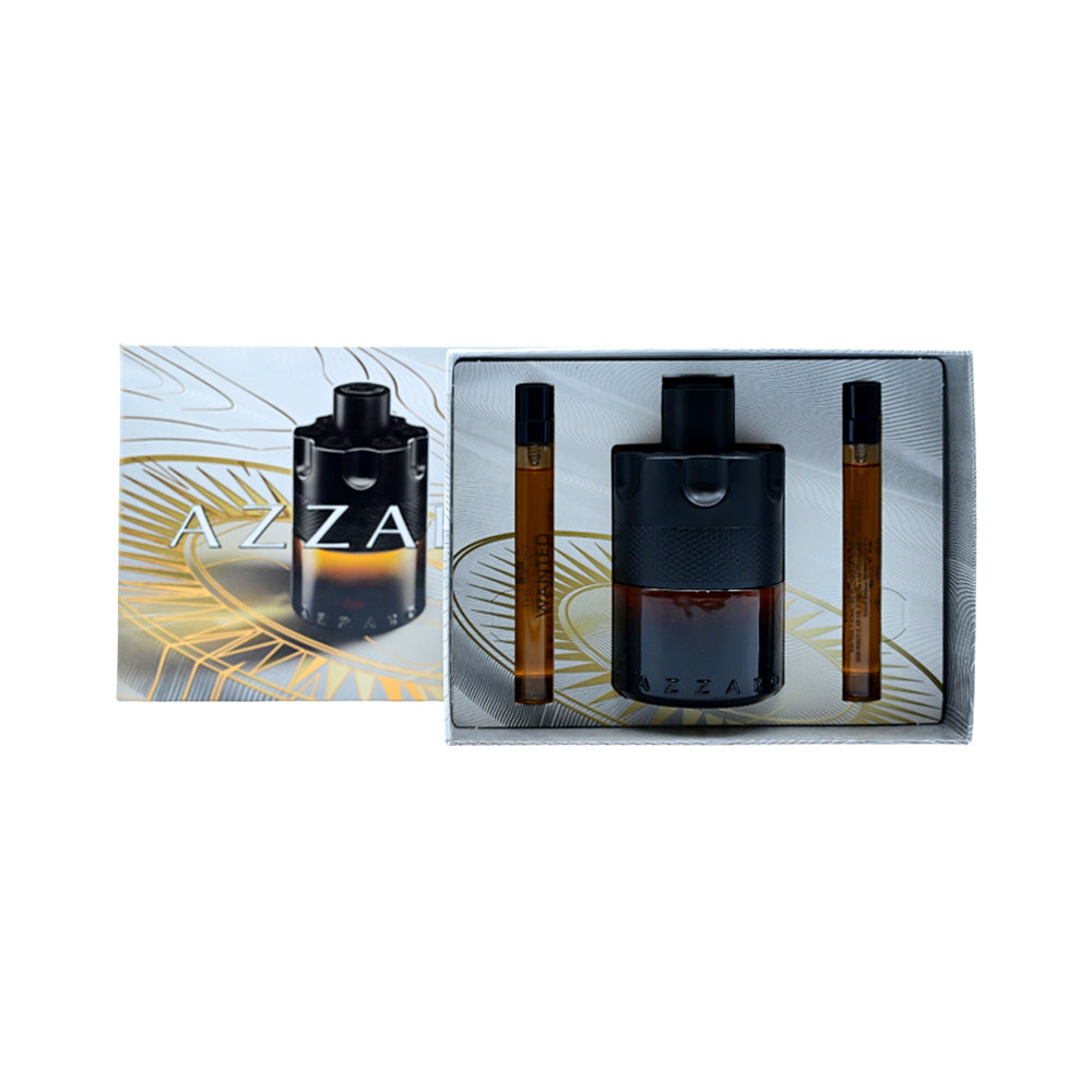 AZZARO THE MOST WANTED PARFUM FOR MEN 3PC GIFT SET Default Title - MamasJan Perfume