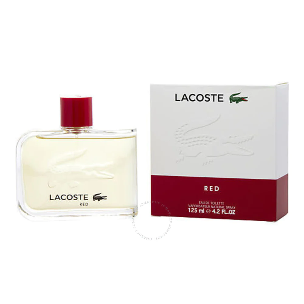 LACOSTE RED FOR MEN EDT 100ML Default Title - MamasJan s