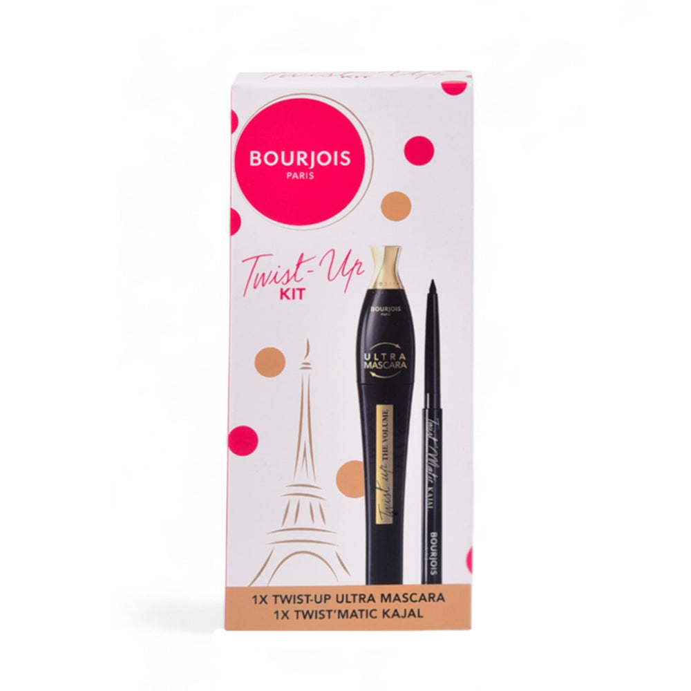 BOURJOIS TWISTUP MASCARA THE VOLUME 001 ULT BLACK & TWIST MA Default Title - MamasJan Makeup