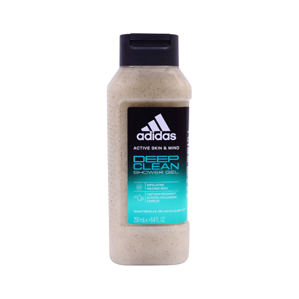 ADIDAS SHOWER GEL DEEP CLEAN VOLCANIC ROCK 250ML Default Title - MamasJan skincare