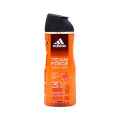 ADIDAS SHOWER GEL TEAM FORCE STIMULATING 3IN1 400 ML Default Title - MamasJan Grocery Nonfood
