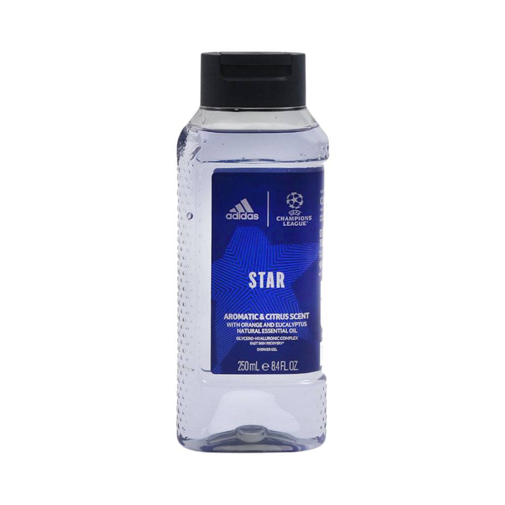 ADIDAS SHOWER GEL STAR AROMATIC & CITRUS SCENT 3IN1 250 ML Default Title - MamasJan Grocery Nonfood