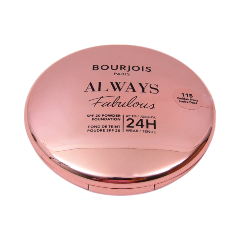 BOURJOIS ALWAYS FABULOUS COMPACT POWDER 7GM 125 - MamasJan Makeup