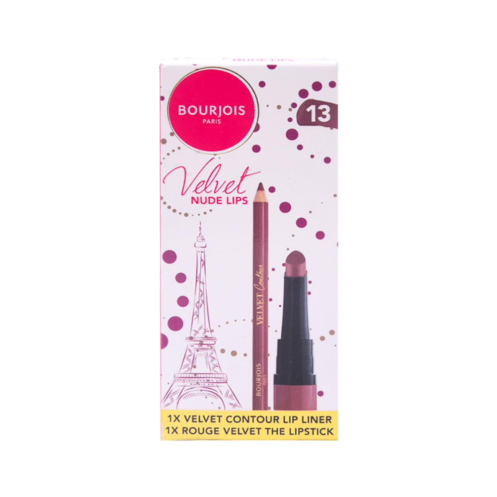 BOURJOIS PARIS PROMO PACK VEVET CONTOUR NUDE LIP LINER Default Title - MamasJan Makeup