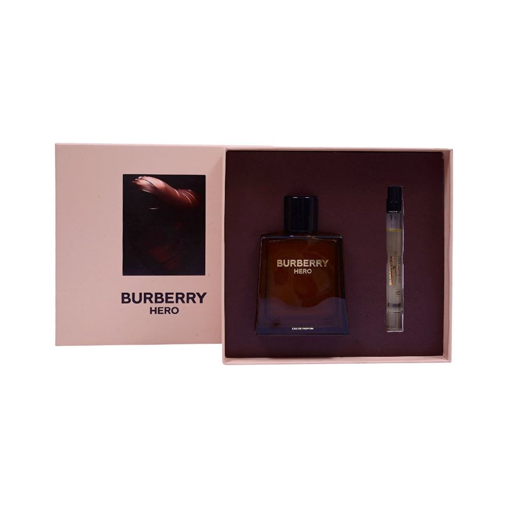 BURBERRY HERO FOR MEN EDP 2PC GIFT SET Default Title - MamasJan Perfume