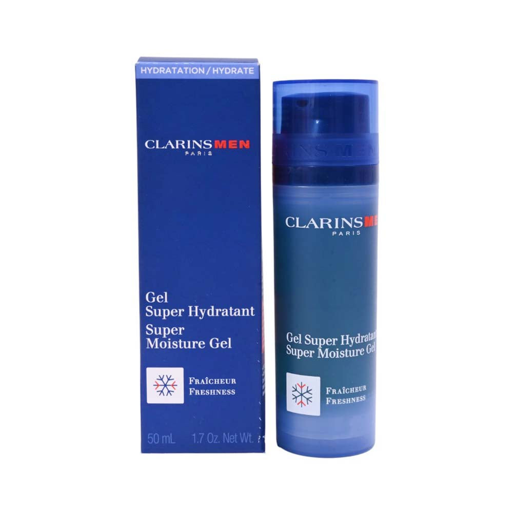 CLARINS MEN SUPER MOISTURE GEL 50ML Default Title - MamasJan Makeup