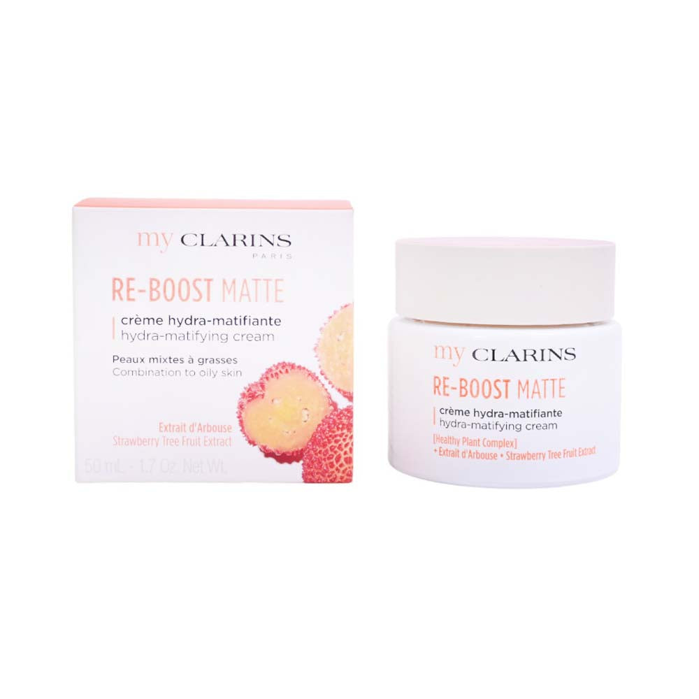 CLARINS FACE MYC RE-BOOST MATTE HYDRA-MATIFYING CREAM 50ML Default Title - MamasJan Makeup
