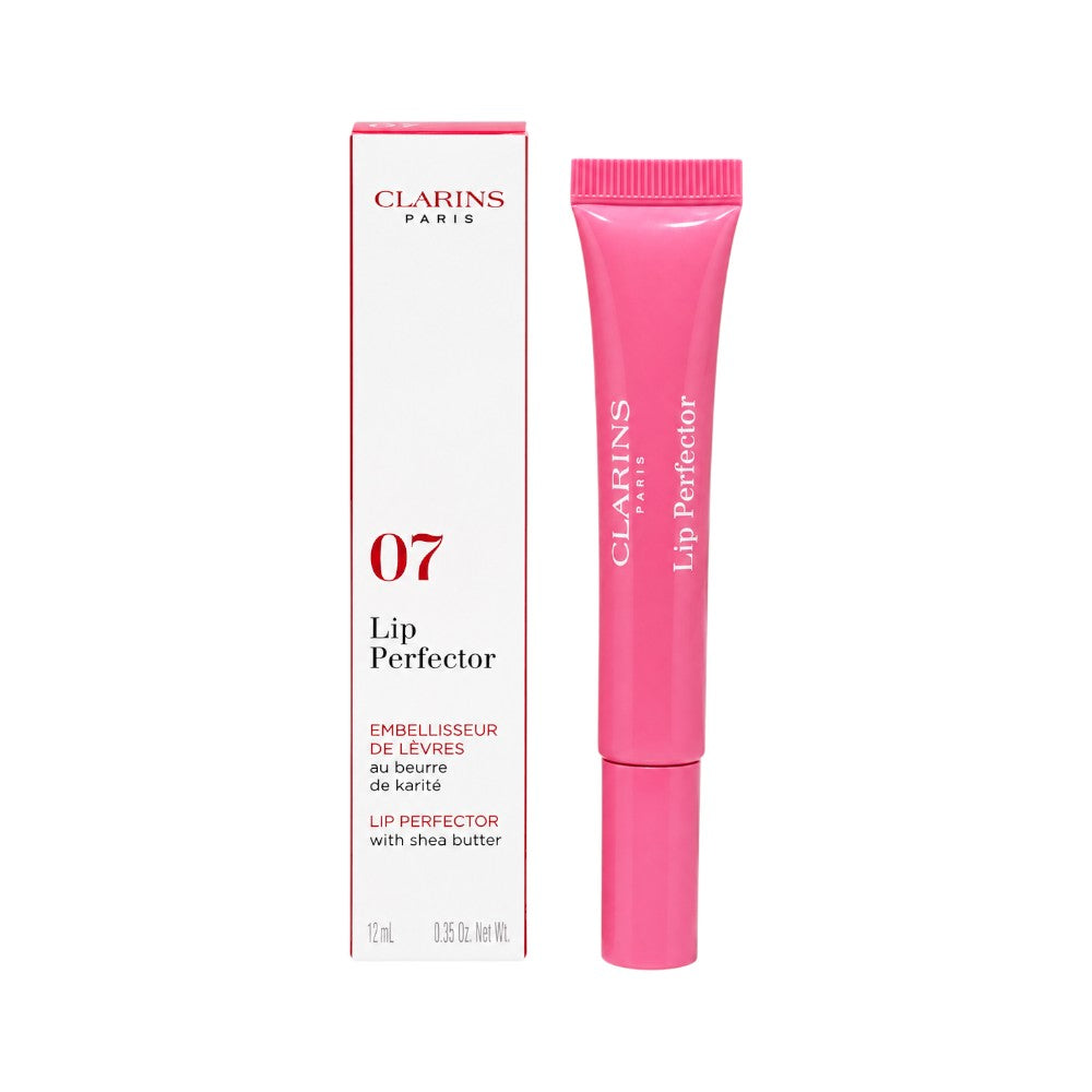 CLARINS LIP PERFECTOR 07 TOFFEE PINK SHIMMER 12 ML Default Title - MamasJan Makeup