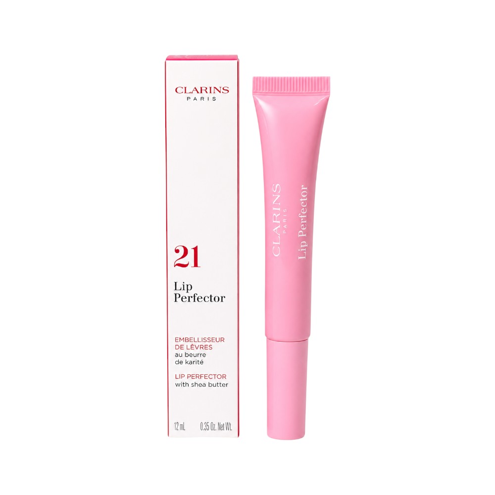 CLARINS LIP PERFECTOR 21 SOFT PINK GLOW 12 ML Default Title - MamasJan Makeup