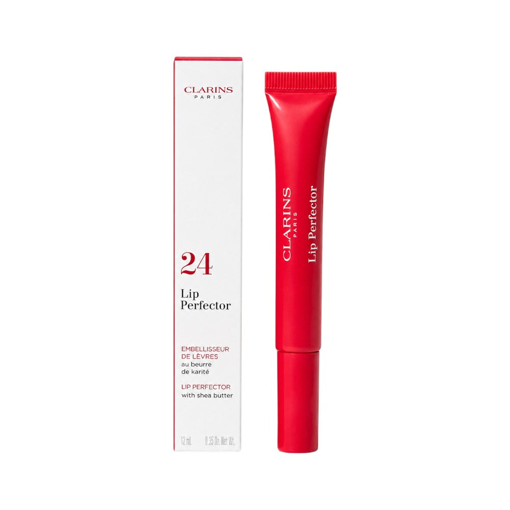 CLARINS LIP PERFECTOR 24 FUCHSIA GLOW 12 ML Default Title - MamasJan Makeup