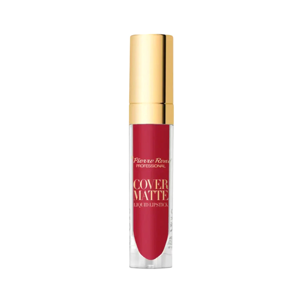 COVER MATTE LIQUID LIPSTICK 01 (TRUE RED) Default Title - MamasJan Makeup